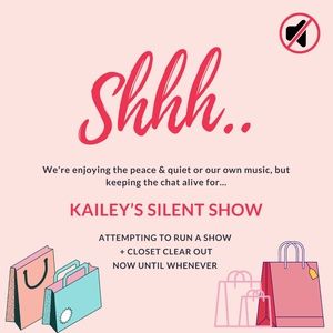 Not_Me_Shopping Silent Show Live Listing